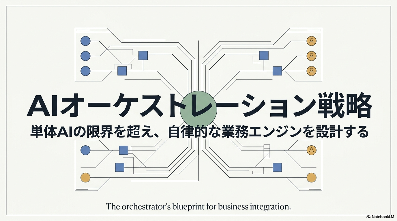 AIオーケストレーションとは？AIエージェント・自動化との違いから導入方法まで完全解説